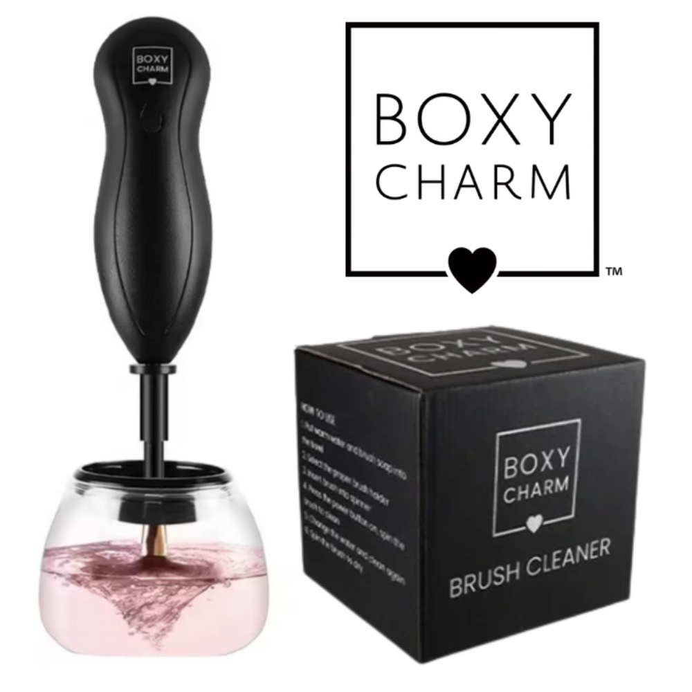 BOXYCHARM Brush Cleaner Holds 8 Different Size Brushes Silicon Holder